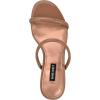 imageNine West Womens Berri Heeled SandalMedium Natural Patent 101