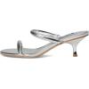 imageNine West Womens Berri Heeled SandalSilver Mirror Metallic