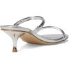 imageNine West Womens Berri Heeled SandalSilver Mirror Metallic