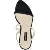 imageNine West Womens Carolyn Heeled SandalBlackCream 001