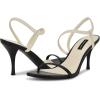 imageNine West Womens Carolyn Heeled SandalBlackCream 001