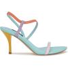 imageNine West Womens Carolyn Heeled SandalPinkOrangeLavender Multi 680
