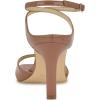 imageNine West Womens Devans Heeled SandalMedium Natural Patent 101