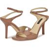 imageNine West Womens Devans Heeled SandalMedium Natural Patent 101
