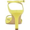 imageNine West Womens Devans Heeled SandalYellow Patent 700