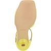 imageNine West Womens Devans Heeled SandalYellow Patent 700