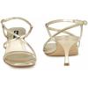 imageNine West Womens Haya Heeled SandalPlatino 710