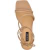 imageNine West Womens Hendy Heeled SandalLight Natural 110