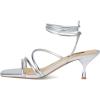 imageNine West Womens Hendy Heeled SandalSilver