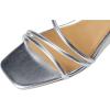 imageNine West Womens Hendy Heeled SandalSilver