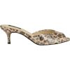 imageNine West Womens Luvlie Heeled SandalGold Shimmer Leopard 788
