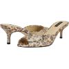 imageNine West Womens Luvlie Heeled SandalGold Shimmer Leopard 788