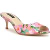 imageNine West Womens Luvlie Heeled SandalPink Floral 660