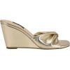 imageNine West Womens Nikhil Wedge SandalGold 788