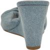 imageNine West Womens Nikhil Wedge SandalLight Blue Denim 450
