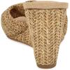 imageNine West Womens Nikhil Wedge SandalNatural Raffia