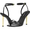 imageNine West Womens Reina Heeled SandalBlack Croco 006