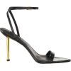 imageNine West Womens Reina Heeled SandalBlack Croco