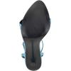 imageNine West Womens Reina Heeled SandalBlue Metallic 423