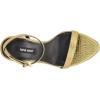 imageNine West Womens Reina Heeled SandalBronze Lizard 750