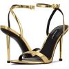 imageNine West Womens Reina Heeled SandalGold Metallic 710