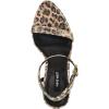 imageNine West Womens Reina Heeled SandalGold Shimmer Leopard 713