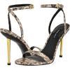 imageNine West Womens Reina Heeled SandalGold Shimmer Leopard 713