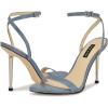 imageNine West Womens Reina Heeled SandalLight Blue Denim 452