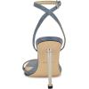 imageNine West Womens Reina Heeled SandalLight Blue Denim 452