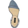 imageNine West Womens Reina Heeled SandalLight Blue Denim 452