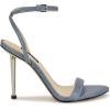 imageNine West Womens Reina Heeled SandalLight Blue Denim 452