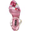 imageNine West Womens Reina Heeled SandalPink Tea Party Floral Multi 668