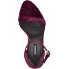 imageNine West Womens Reina Heeled SandalPurple Velvet 500