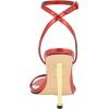 imageNine West Womens Reina Heeled SandalRed Multi 630