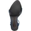 imageNine West Womens Reina Heeled SandalTeal Velvet 422