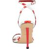 imageNine West Womens Reina Heeled SandalWhite Multi 141
