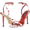 imageNine West Womens Reina Heeled SandalWhite Multi 141