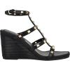 imageNine West Womens Sardis Wedge SandalBlack 001