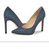 imageNine West Womens Tatiana PumpBronze Denim 750