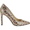 imageNine West Womens Tatiana PumpGold Shimmer Leopard 713