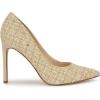 imageNine West Womens Tatiana PumpNatural MultiGold 112