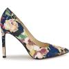 imageNine West Womens Tatiana PumpNavy Fall Floral Multi 400