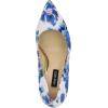 imageNine West Womens Tatiana PumpWhiteBlue Blooms Floral Multi 140