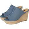imageNine West Womens Baja Wedge SandalLight Blue