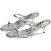 imageNine West Womens Berri Heeled SandalSilver Mirror Metallic