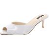 imageNine West Womens Luvlie Heeled SandalWhite Patent 140