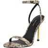 imageNine West Womens Reina Heeled SandalGold Shimmer Leopard 713