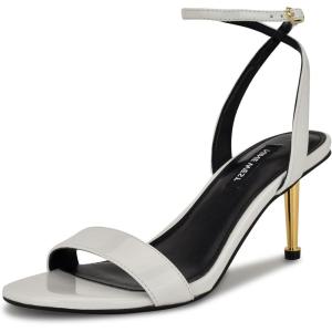 imageNine West Womens Anny Heeled SandalWhite 143