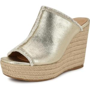 imageNine West Womens Baja Wedge SandalGold 710