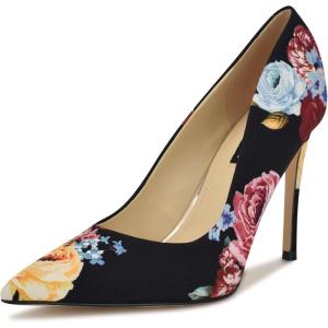 imageNine West Womens Freshe PumpBlack Rose Multi 002